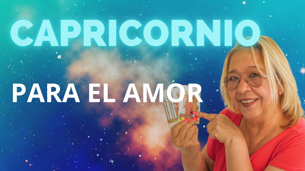 CAPRICORNIO! ESTA PERSONA DICE QUE TE AMA PERO MIRA LO QUE OCURRE ...