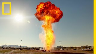 キッチンにある物で大爆破実験 | ナショジオクイズ