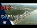 VL3 flight to Boulogne sur Mer, the stunning Côte d'Opale, Cap Gris Nez and Cap Blanc Nez