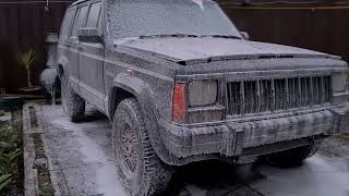 barn find 1993 jeep cherokee limited restoration part 1