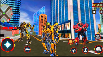 Grand Bumblebee Transformers 3D Attack #Part3 - Android Gameplay