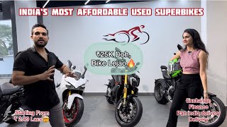 First Time Harley Davidson in ₹2.49 Lacs | Superbikes Mela of Ducati Suzuki Triumph Yamaha Indian