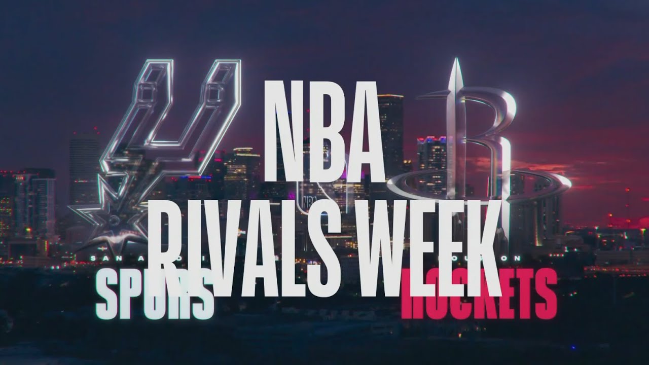 NBA on NBC Intro Spurs vs Rockets | NBA Rivalry Week Texas Edition