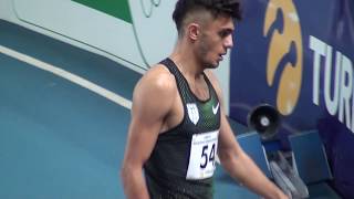 İstanbul Türkiye Salon şampiyonası büyük erkekler 800 metre final