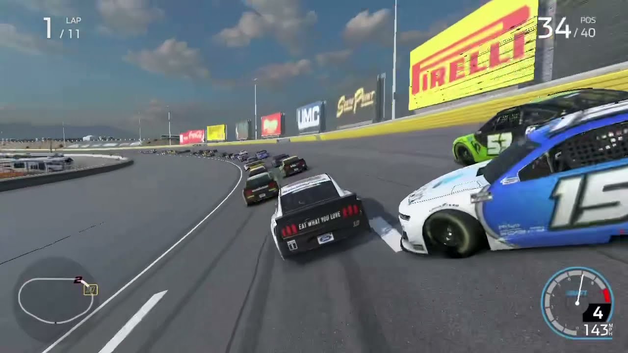 NASCAR Heat Ultimate Edition + Crashes (Part 3)