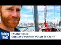 Onboard Tour of Volvo 65 Yacht | Yachting World