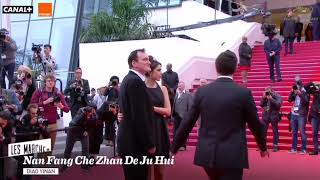 Festival de Cannes 2019 - Quentin Tarantino & Daniella Pick on the red carpet
