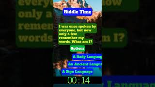 Can You Solve This Puzzle (Test Your Brain!) The Forgotten Language 2