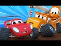 Monster trucks for children - Milo is out of control! - Monster Town