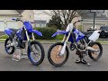 Cleaning The 2021 Yz125 vs 2014 Yz125!