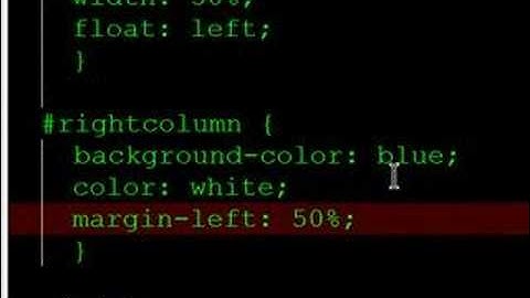 Create Column Layouts with CSS Part 1
