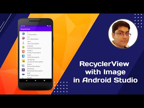 RecyclerView with Image