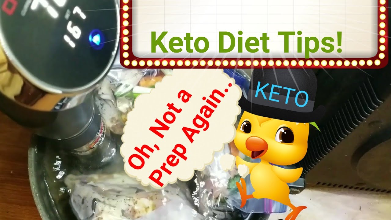 Keto Diet Essentials. Preparing Chicken Thighs in Sous Vide for