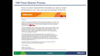How To Obtain an Approved TAP Press Release