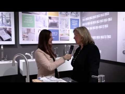 imm 2015 - trendige Armaturen und Spülen von Villeroy & Boch