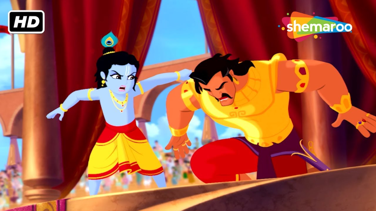 इस तरह श्री कृष्ण ने किया कंस का वध  | CLIMAX | Krishna Aur Kans - Part 4