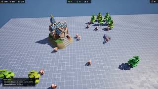Unreal Engine 5: RTS Resource Collection System  - Demo
