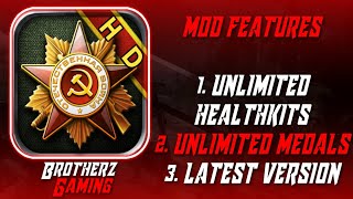 Glory Of Generals HD Mod Apk - Unlimited HealthKits/Medals | BROTHERZ GAMING screenshot 3