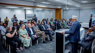 President of Somaliland meets with Israel's Minister of Energy and Infrastructure.