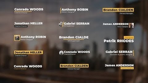 Apple Motion Template | Simple Lower Thirds | FCPX