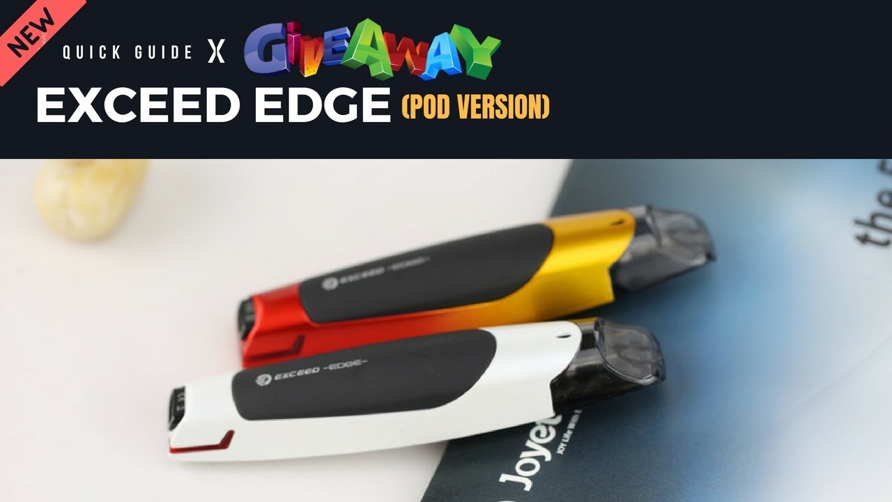 EXCEED Edge (Pod Version) - Joyetech Electronic Cigarette