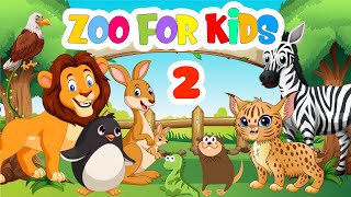 Animals at the zoo - 2. learning about animals. educational video for
kids to learn new vocabulary and find out wild like lion, rhi...