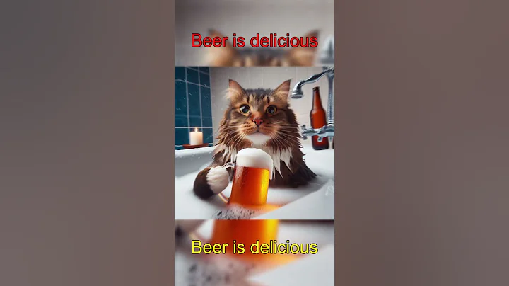 Video 4171861: cat bath, drinking bath, funny cat