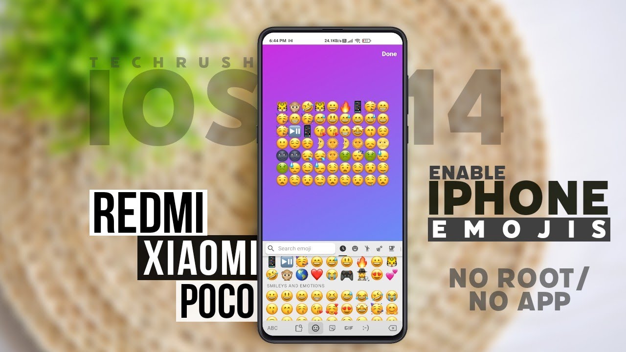 How To Get Ios 14 Emojis On Any Xiaomi Phones Just One Click No Root No App Youtube How To Get Ios 14 Emojis On Any Xiaomi Phones Just One Click No Root No App Youtube