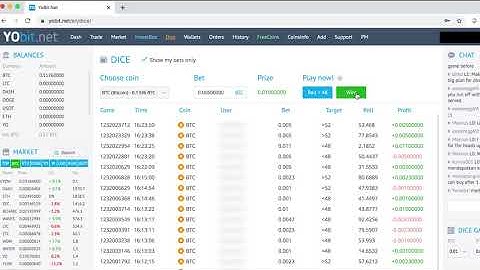 $426 PROFIT IN 2 MINUTES ON YOBIT.NET DICE GAME! REAL PROOFS