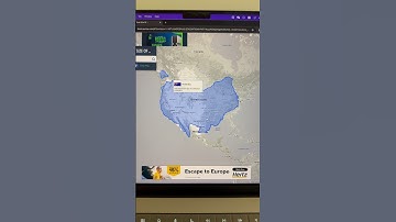 Find the true size of different countries around the world #geography #maps #world