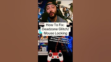 How to fix Deadzone Glitch / Mouse Locking #tomclancysrainbowsixsiege #r6siege #rainbowsix #R6 #fix