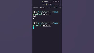 Python Calculator in ONE LINE! #python #coding #programming #shorts