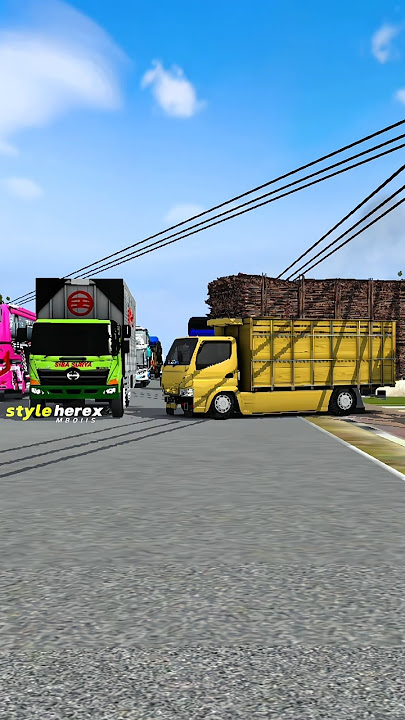 truk muatan tebu siap berangkat #automobile #masukberanda #fypシ゚viral #bussid #trukoleng