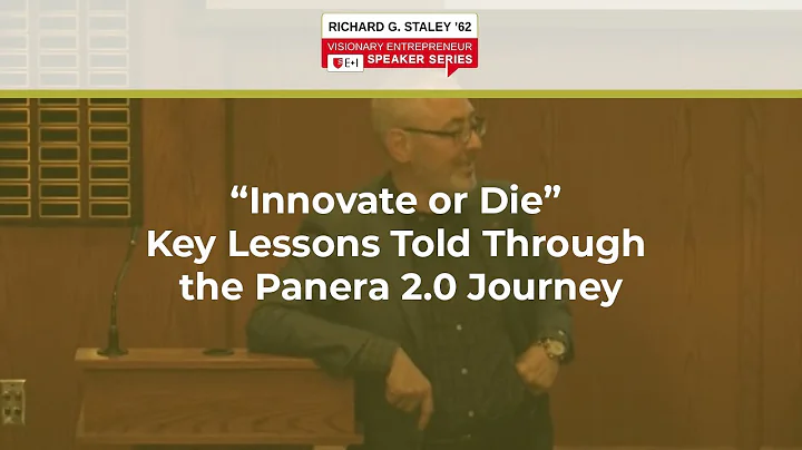 Richard G. Staley '62 Visionary Speaker Series: Bl...