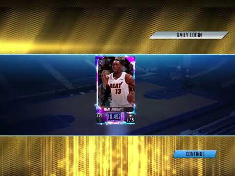 Opening my daily login (GO + VERY LATE POST) | NBA 2K Mobile Season 4