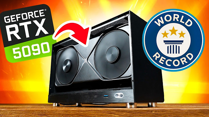 Wir bauen den kleinsten Gaming PC der Welt!! RTX 5090 & 9800X3D