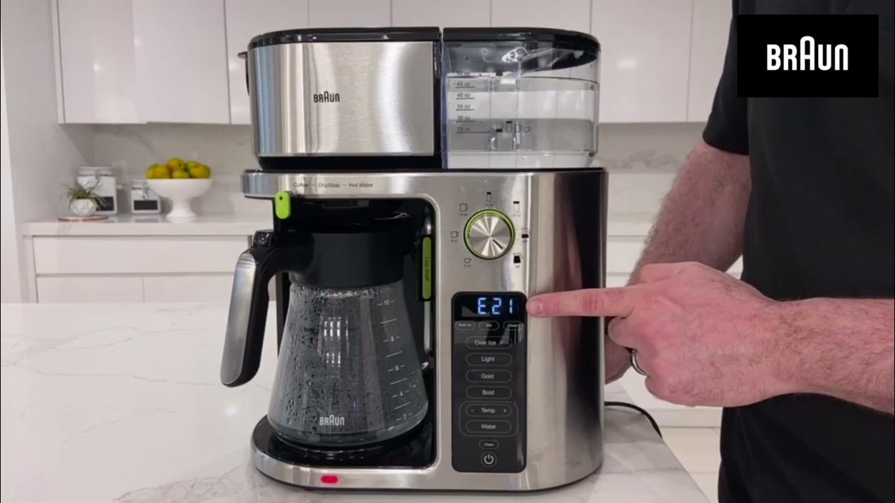 Braun MultiServe Coffee Machine How To Troubleshoot Your Machine