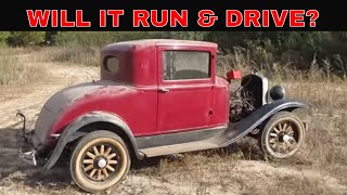 Completely Stock Barn Find 1930 Plymouth Rumble Seat car, can it survive?