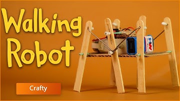 Walking Robot | DIY Robot | Simple Walking Robot | How to Make A Walking Robot At Home ?
