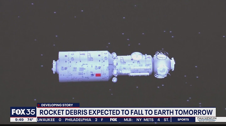 Chinese rocket debris expected to fall to Earth on Saturday