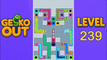 Gecko Out Level 239 Solution | Step by Step Walkthrough