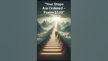 Thumbnail of God Is Directing Every Step You Take | Psalm 37:23 #christianfaith #jesussaves #usachristians #uk