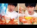 Mukbang Live Shrimp🦐 |살아있는 새우 먹방! |꽃새우vs닭새우 회|Real SOUND SOCIAL EATING [SIO ASMR 시오]