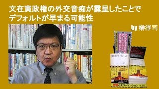 文在寅政権の外交音痴が露呈したことでデフォルトが早まる可能性　by榊淳司