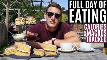 IIFYM Full Day of Eating **ALL CALORIES & MACROS TRACKED**