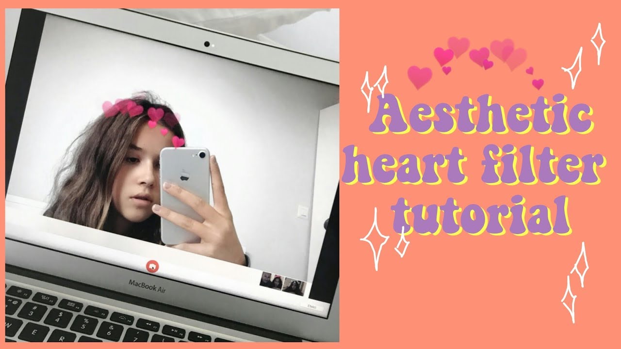 Photobooth heart filters tutorial 💓🌊 - YouTube