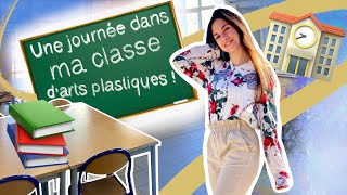 🎨 UNE JOURNEE DANS MA CLASSE D'ARTS PLASTIQUES ! 👩‍🏫organisation, rituels, gestion de classe...