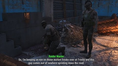 Fallout 4 - Funniest raider dialogue XD