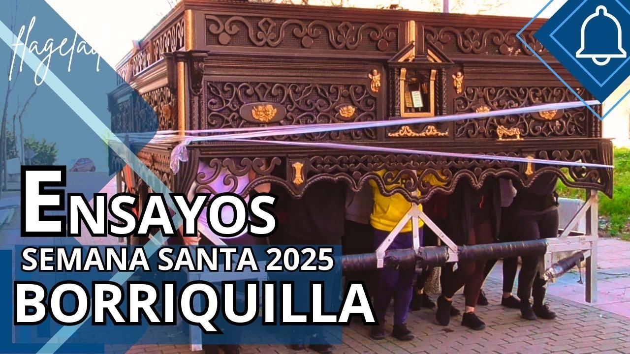 Ensayo paso Borriquilla 2025, Salamanca