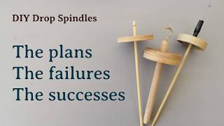 How I made my own drop spindles for free